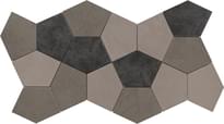 Плитка Casalgrande Padana Resina Mosaico Penta 31.6x63.2 см, поверхность матовая