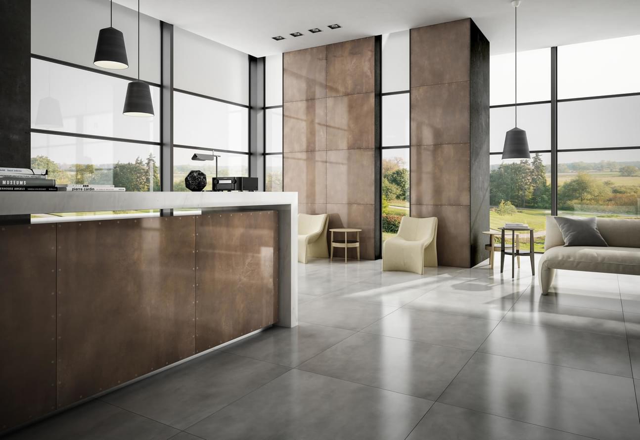 керамогранит фабрики Casalgrande Padana коллекция Steeltech