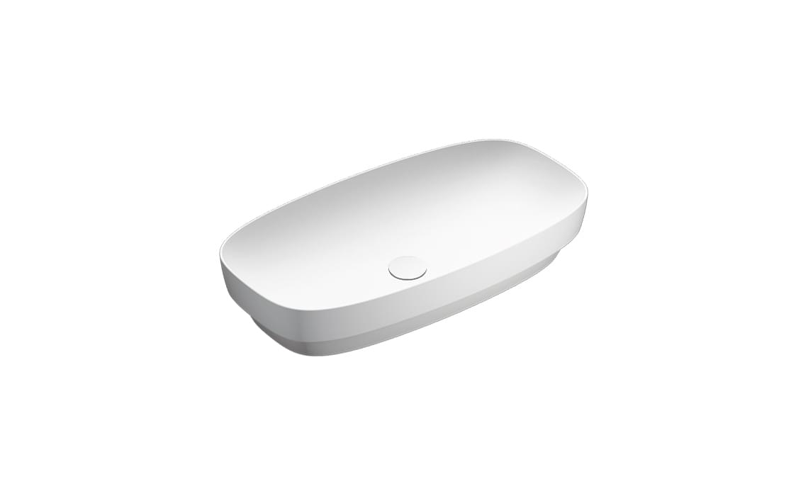 Плитка Catalano Alvea Раковина Alvea 75x40 белый матовый  поверхность матовая