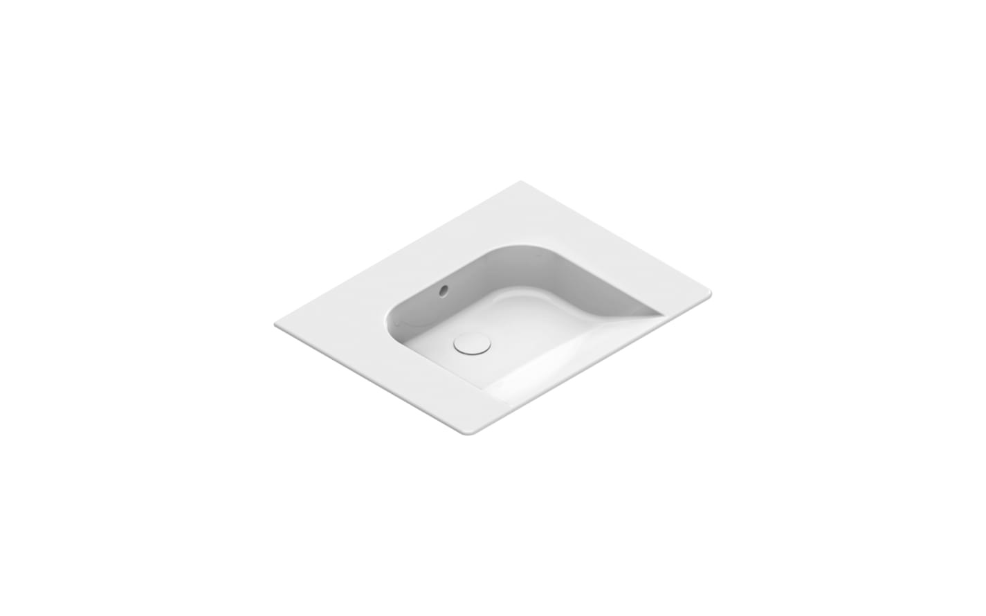 Плитка Catalano Comfort COMFORT Раковина 70х55. крепеж включен. покрытие cataglaze+. белая  поверхность глянец