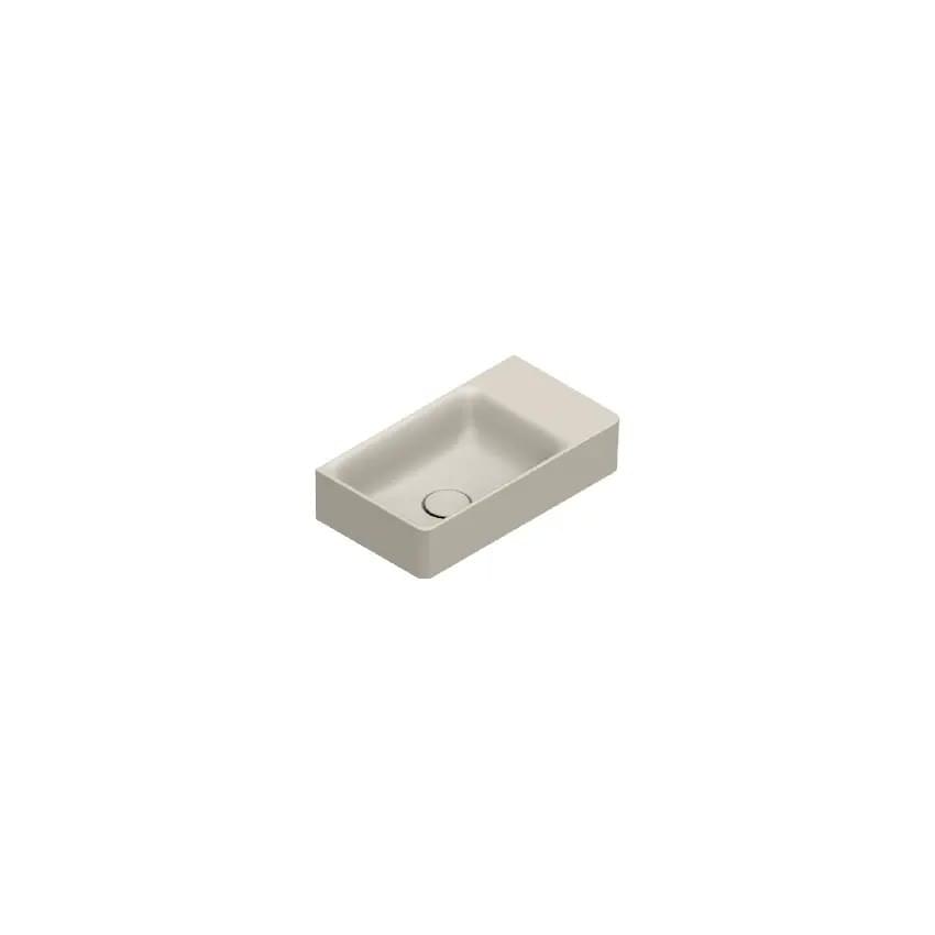 Плитка Catalano Elice ELICE Раковина 45x25. чаша слева. крепеж включен. покрытие cataglaze+. sabbia матовая  поверхность матовая