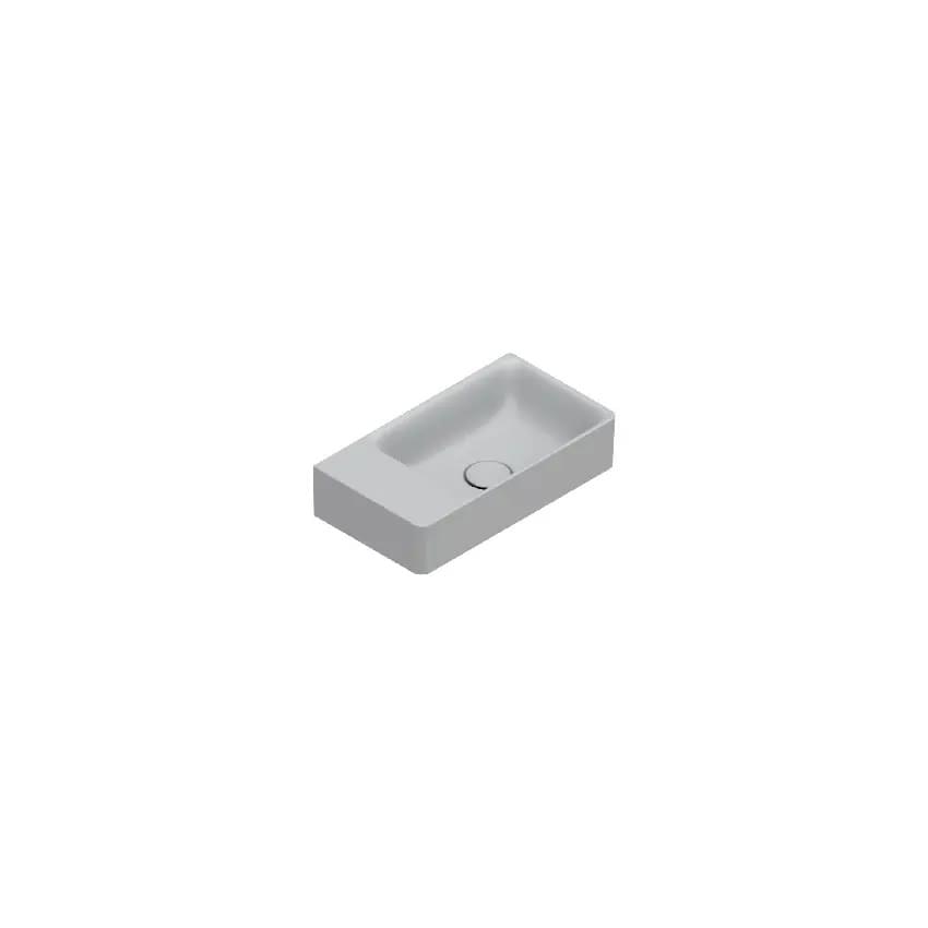 Плитка Catalano Elice ELICE Раковина 45x25. чаша справа. крепеж включен. покрытие cataglaze+. цемент матовая  поверхность матовая