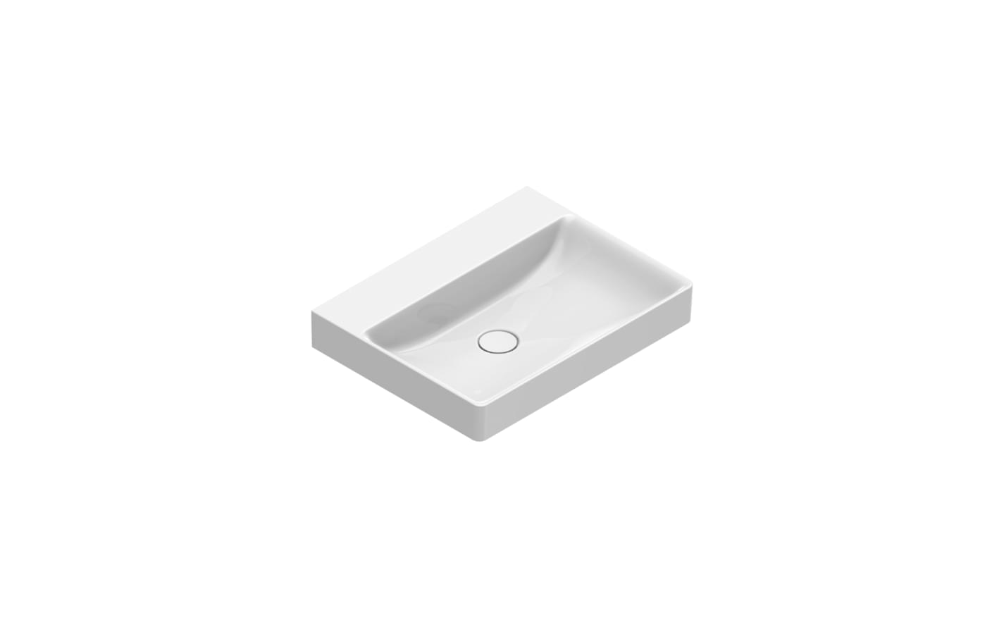 Плитка Catalano Elice ELICE Раковина 60х47. крепеж включен. покрытие cataglaze+. белая  поверхность глянец