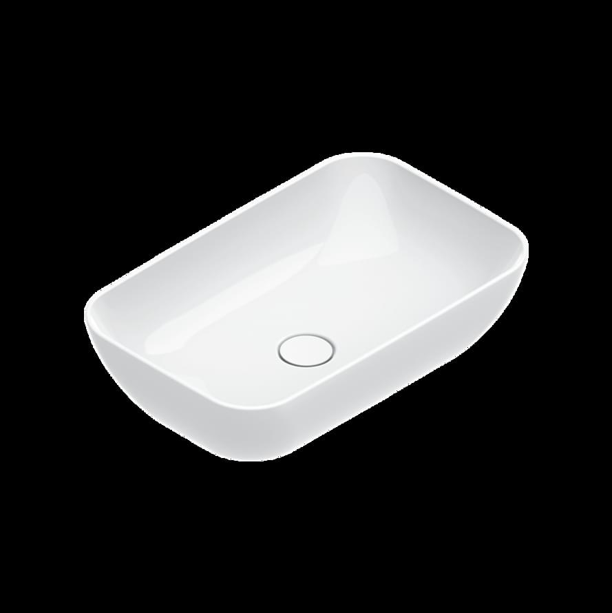 Плитка Catalano Elice ELICE Раковина накладная 60х38 h15. покрытие cataglaze+. белая  поверхность глянец