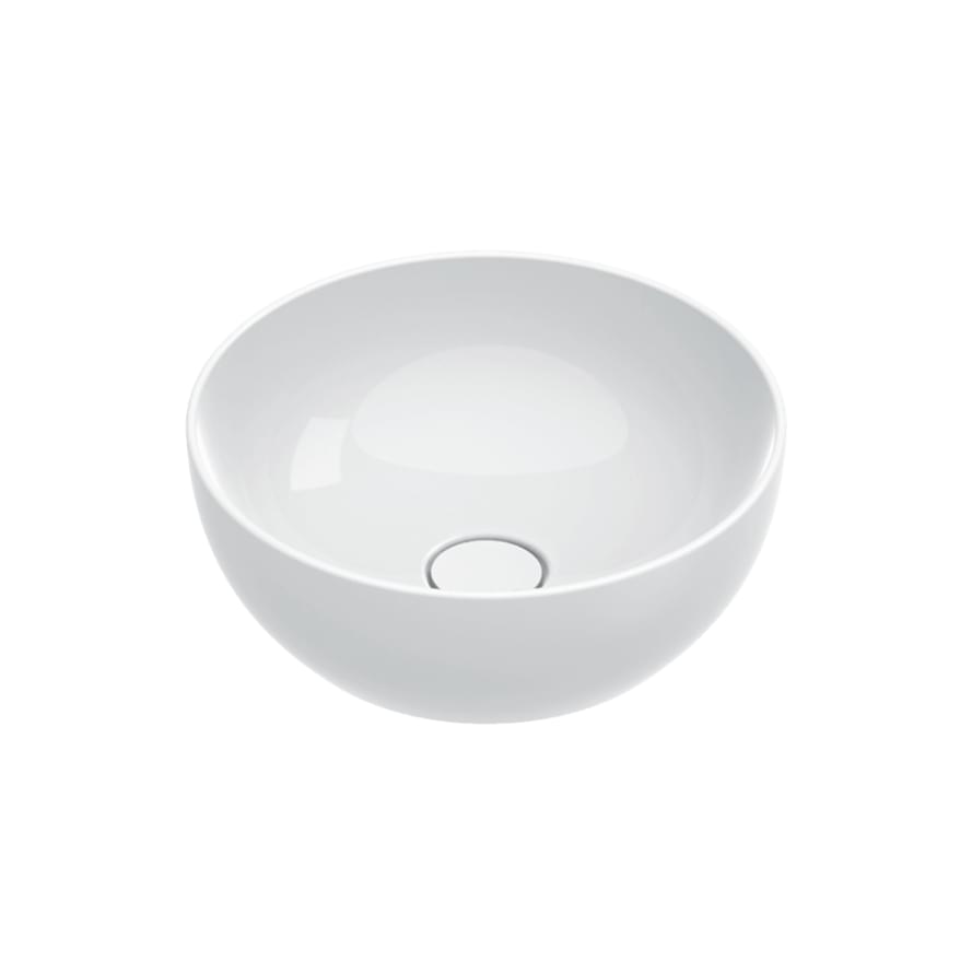 Плитка Catalano Elice ELICE Раковина накладная D40 h15. покрытие cataglaze+. белая  поверхность глянец