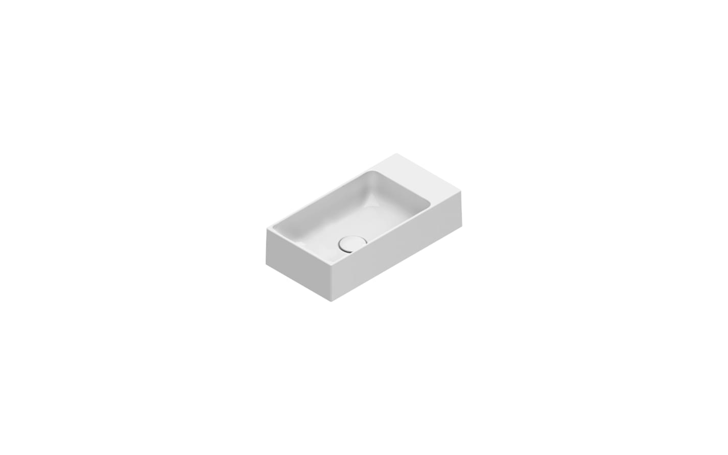 Плитка Catalano Premium PREMIUM Раковина 50x25. крепеж включен. покрытие cataglaze+. белая  поверхность глянец, рельефная