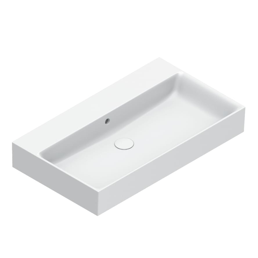 Плитка Catalano Premium PREMIUM Раковина 80x47. покрытие cataglaze+. белая матовая  поверхность матовая