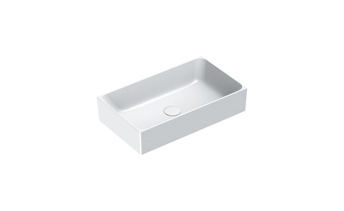 Плитка Catalano Premium PREMIUM Раковина накладная 60x35 h13. покрытие cataglaze+. белая матовая  поверхность матовая