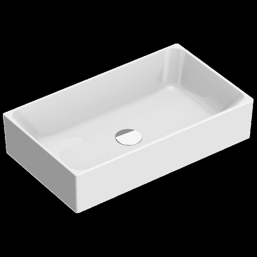 Плитка Catalano Premium PREMIUM Раковина накладная 60x35 h13. покрытие cataglaze+. белая  поверхность глянец