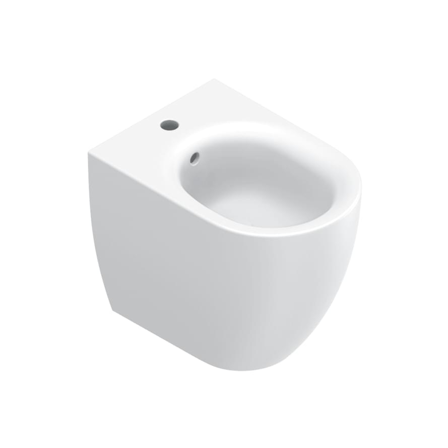 Плитка Catalano Sfera SFERA Биде напольное 50х35. покрытие cataglaze+. белое матовое  поверхность матовая