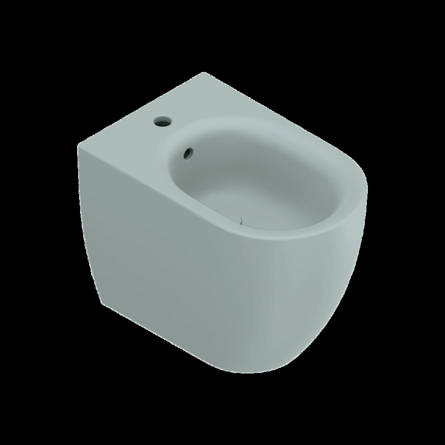 Плитка Catalano Sfera SFERA Биде напольное 55х35. покрытие cataglaze+. acqua матовое  поверхность матовая