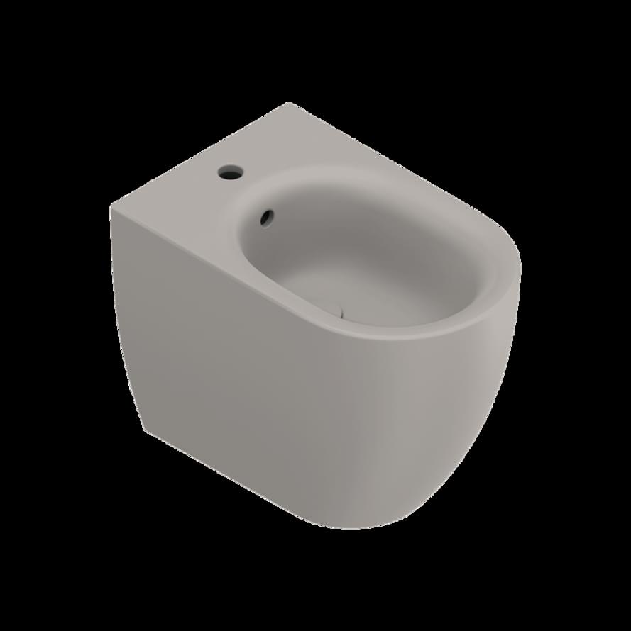 Плитка Catalano Sfera SFERA Биде напольное 55х35. покрытие cataglaze+. tortora матовое  поверхность матовая