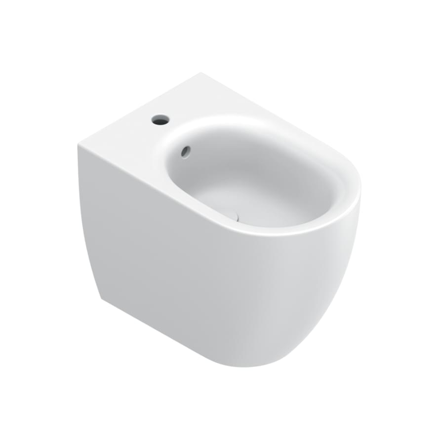 Плитка Catalano Sfera SFERA Биде напольное 55х35. покрытие cataglaze+. белое матовое  поверхность матовая