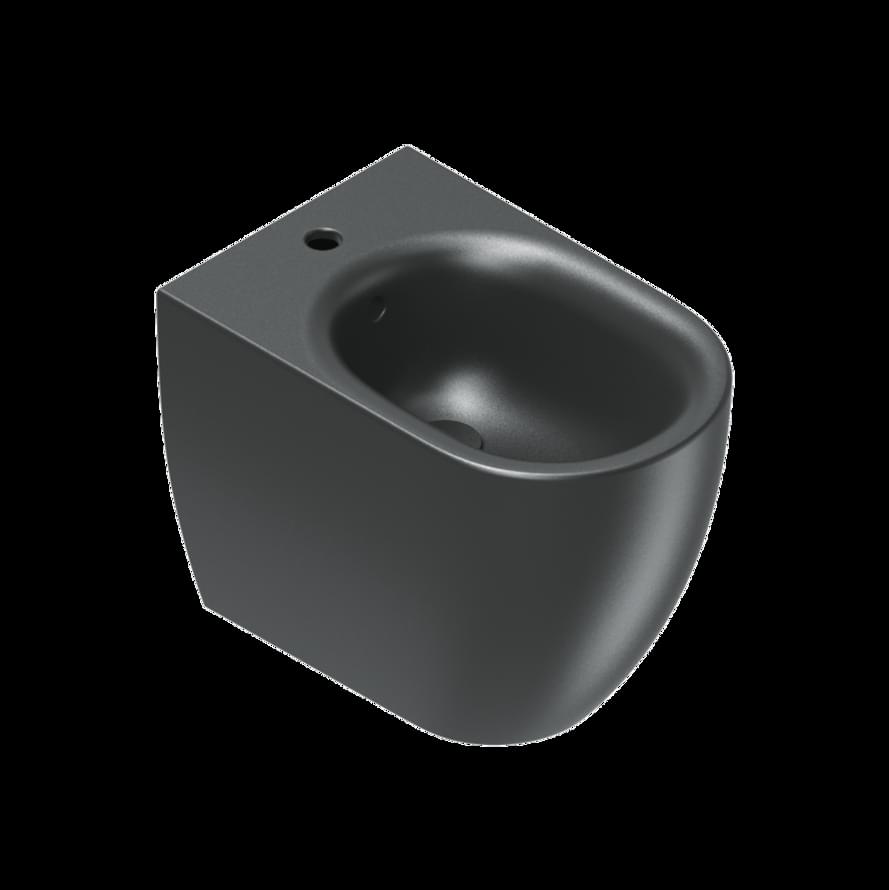 Плитка Catalano Sfera SFERA Биде напольное 55х35. покрытие cataglaze+. черное матовое  поверхность матовая