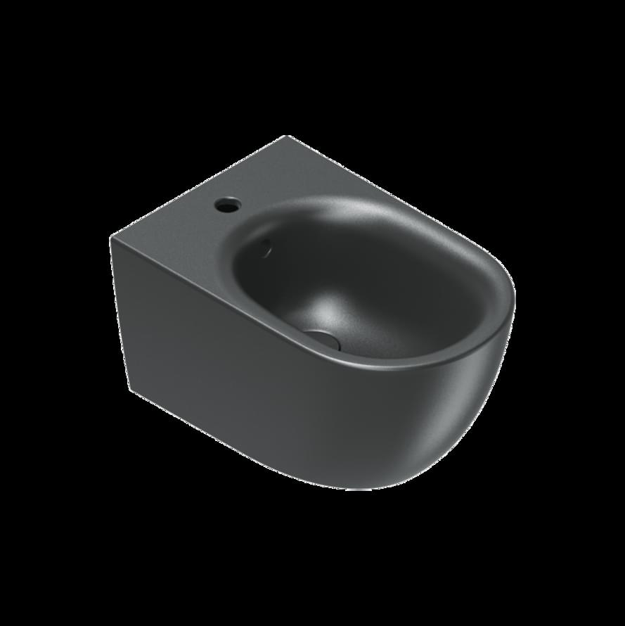 Плитка Catalano Sfera SFERA Биде подвесное 55х35. покрытие cataglaze+. черное матовое  поверхность матовая