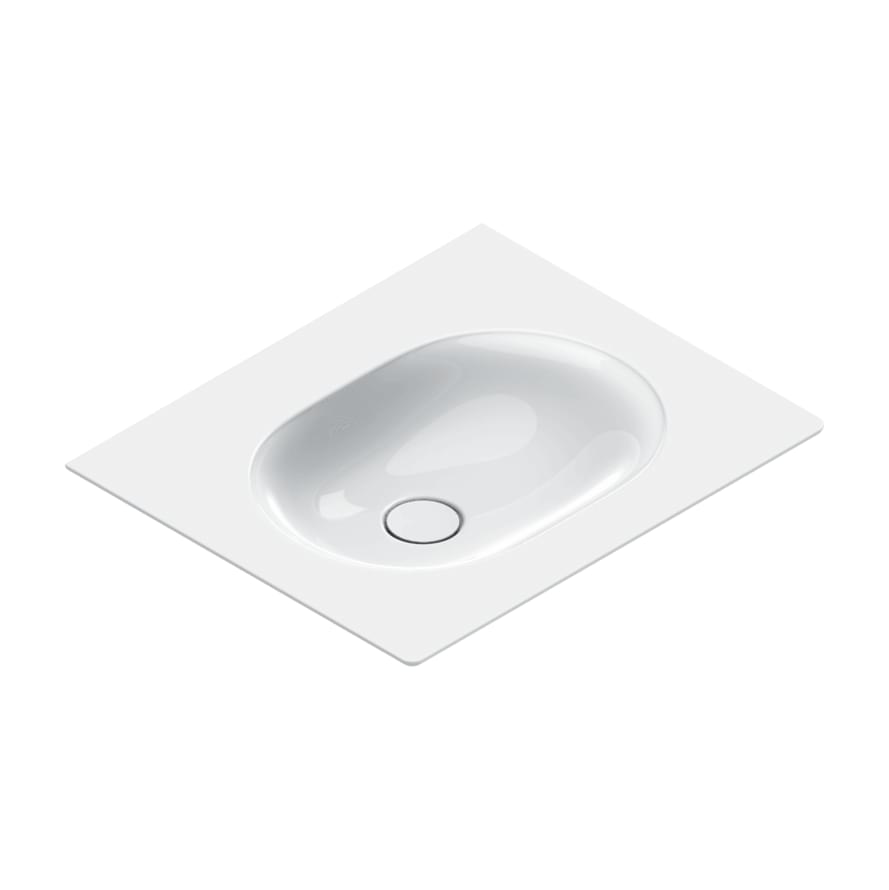 Плитка Catalano Sfera SFERA Раковина 60х50. покрытие cataglaze+. белая  поверхность глянец