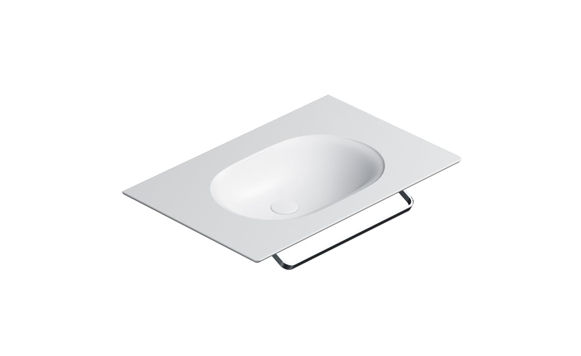 Плитка Catalano Sfera SFERA Раковина 75х50. покрытие cataglaze+. белая матовая  поверхность матовая