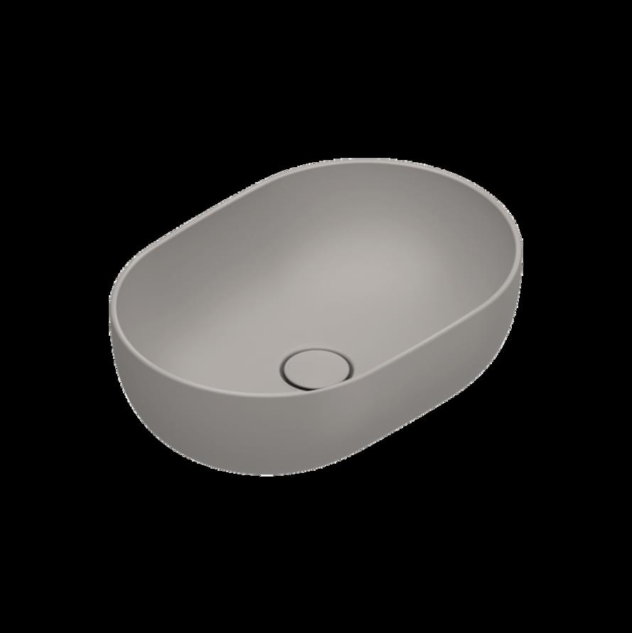 Плитка Catalano Sfera SFERA Раковина накладная 50х35 h16. покрытие cataglaze+. tortora матовая  поверхность матовая