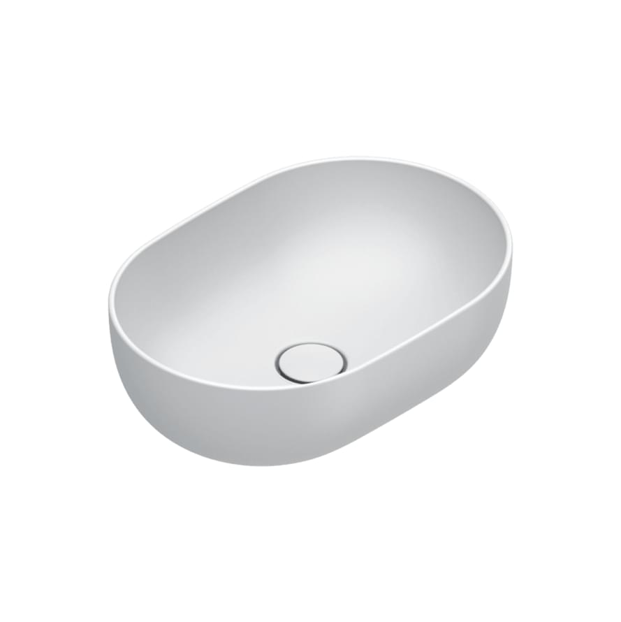 Плитка Catalano Sfera SFERA Раковина накладная 50х35 h16. покрытие cataglaze+. белая матовая  поверхность матовая