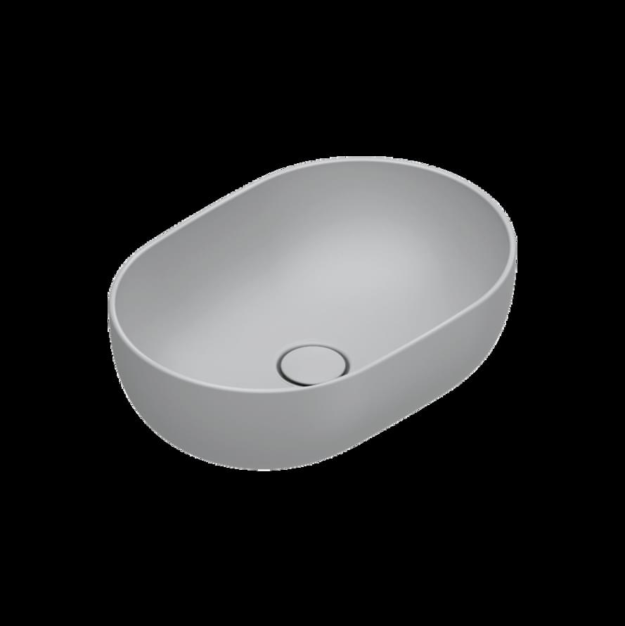 Плитка Catalano Sfera SFERA Раковина накладная 50х35 h16. покрытие cataglaze+. цемент матовый  поверхность матовая