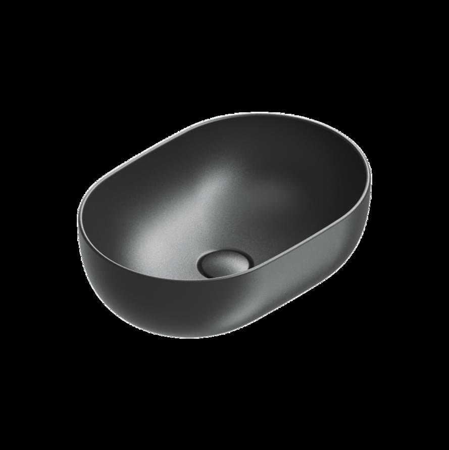 Плитка Catalano Sfera SFERA Раковина накладная 50х35 h16. покрытие cataglaze+. черная матовая  поверхность матовая