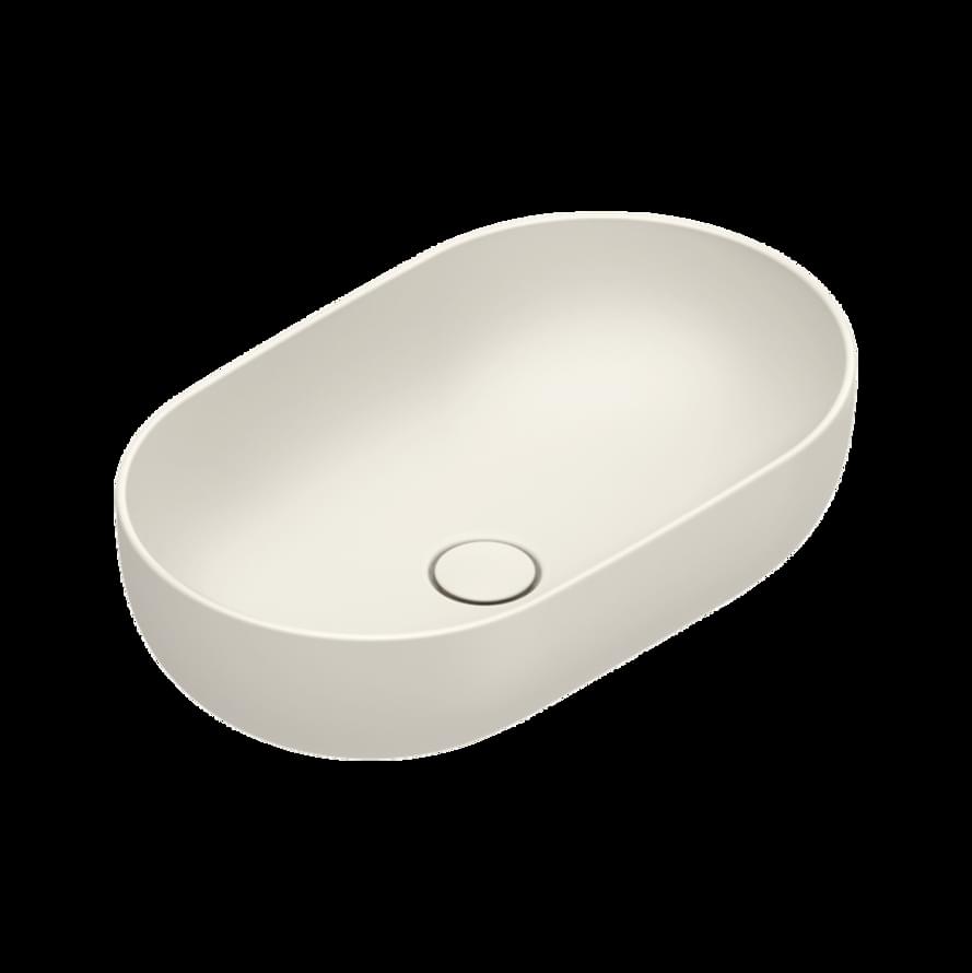 Плитка Catalano Sfera SFERA Раковина накладная 60х37 h16. покрытие cataglaze+. lino матовая  поверхность матовая