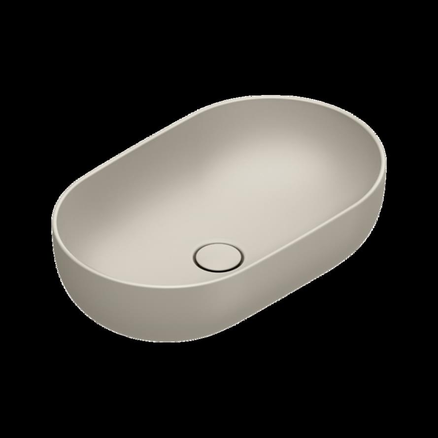 Плитка Catalano Sfera SFERA Раковина накладная 60х37 h16. покрытие cataglaze+. sabbia матовая  поверхность матовая