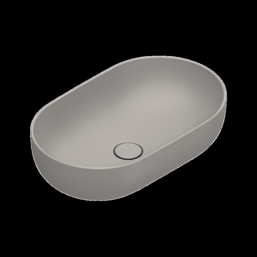 Плитка Catalano Sfera SFERA Раковина накладная 60х37 h16. покрытие cataglaze+. tortora матовая  поверхность матовая