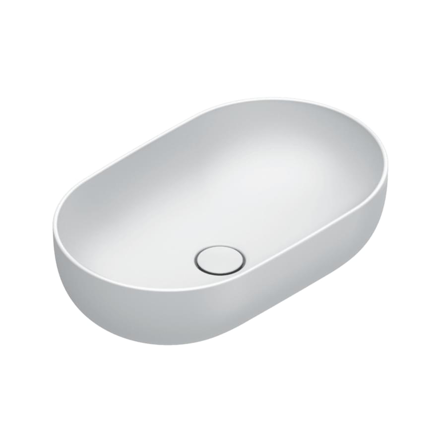Плитка Catalano Sfera SFERA Раковина накладная 60х37 h16. покрытие cataglaze+. белая матовая  поверхность матовая