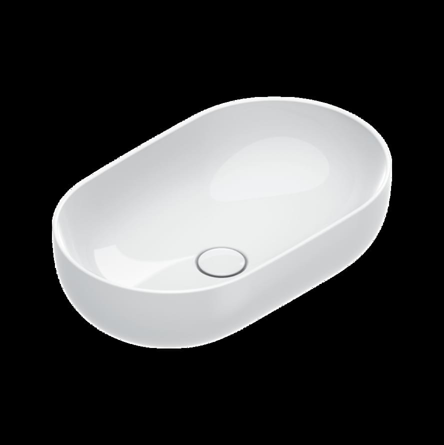 Плитка Catalano Sfera SFERA Раковина накладная 60х37 h16. покрытие cataglaze+. белая  поверхность глянец