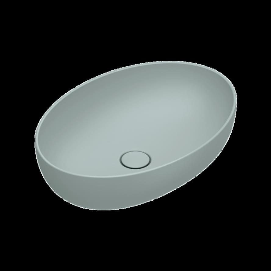 Плитка Catalano Sfera SFERA Раковина накладная 60х42 h16. покрытие cataglaze+. acqua матовая  поверхность матовая