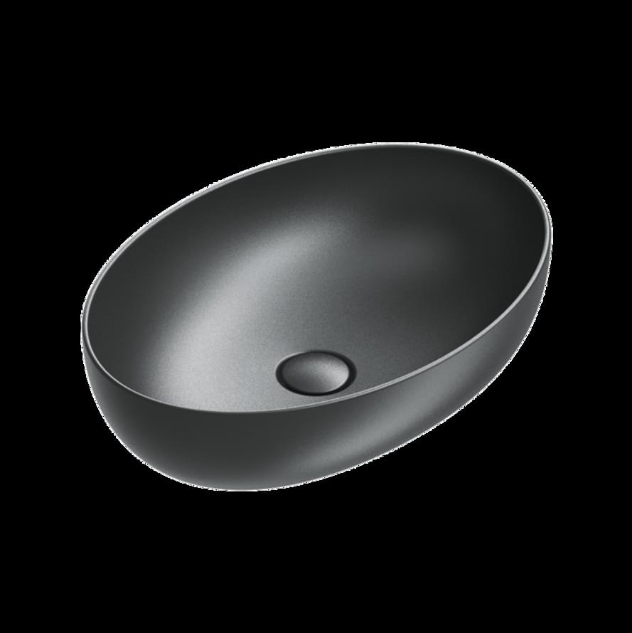 Плитка Catalano Sfera SFERA Раковина накладная 60х42 h16. покрытие cataglaze+. черная матовая  поверхность матовая