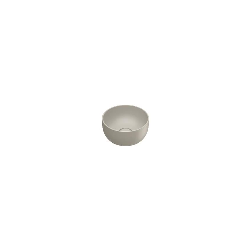 Плитка Catalano Sfera SFERA Раковина накладная D28 h13. покрытие cataglaze+. sabbia матовая  поверхность матовая