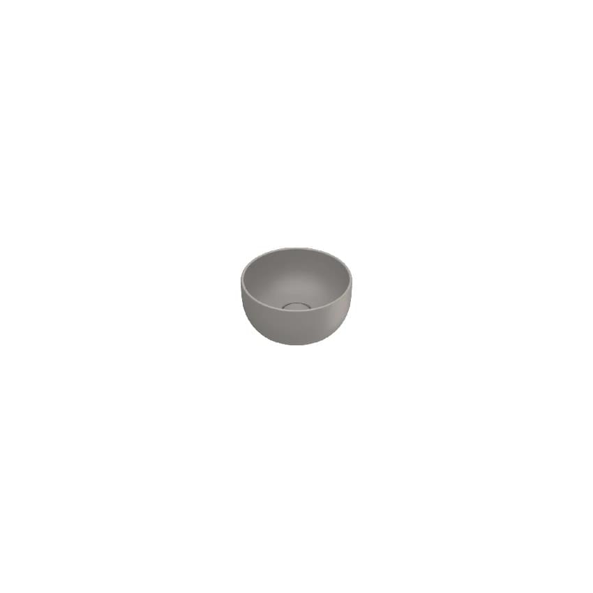 Плитка Catalano Sfera SFERA Раковина накладная D28 h13. покрытие cataglaze+. tortora матовая  поверхность матовая