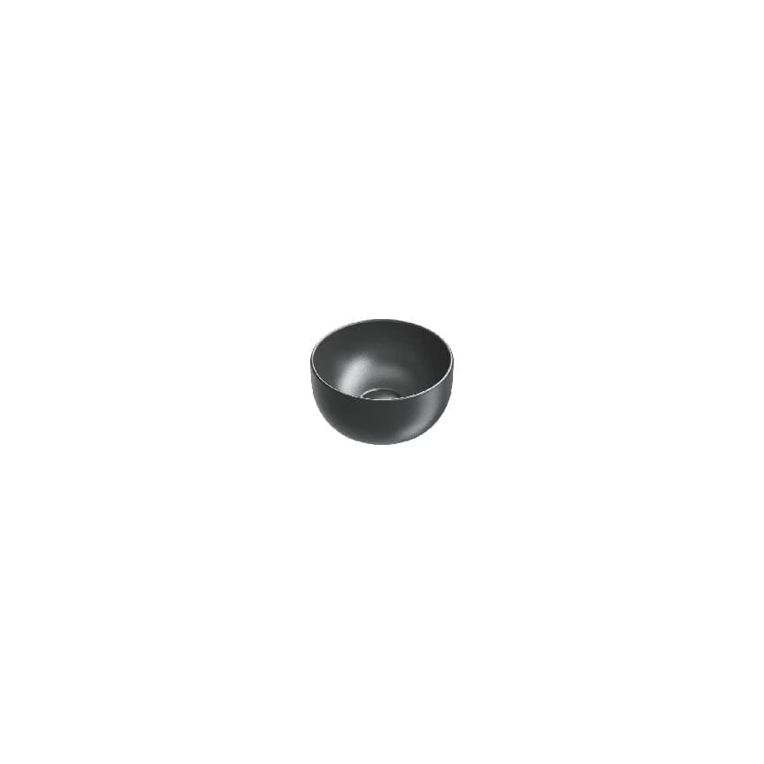 Плитка Catalano Sfera SFERA Раковина накладная D28 h13. покрытие cataglaze+. черная матовая  поверхность матовая