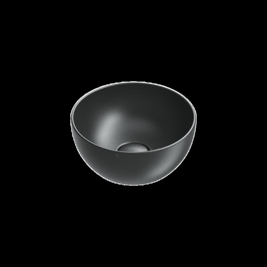Плитка Catalano Sfera SFERA Раковина накладная D32 h14. покрытие cataglaze+. черная матовая  поверхность матовая