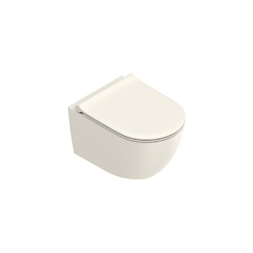 Плитка Catalano Sfera SFERA Унитаз подвесной 50x35 под крепление up-fix. покрытие twinglaze+. смыв silentech. lino матовый  поверхность матовая