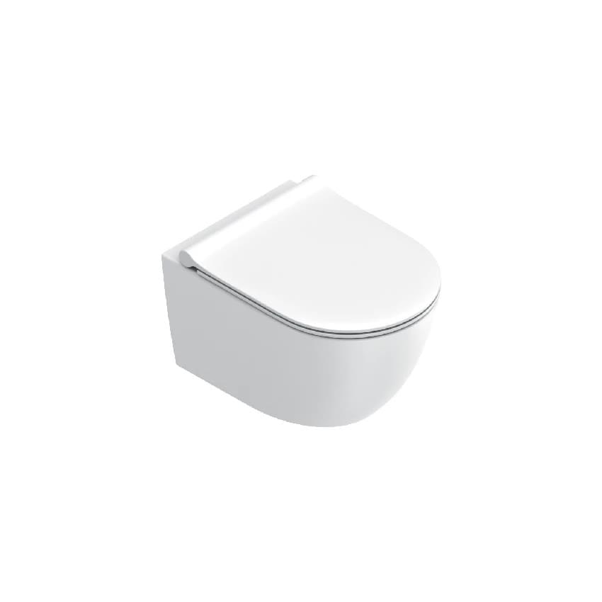 Плитка Catalano Sfera SFERA Унитаз подвесной 50x35 под крепление up-fix. покрытие twinglaze+. смыв silentech. белый матовый  поверхность матовая