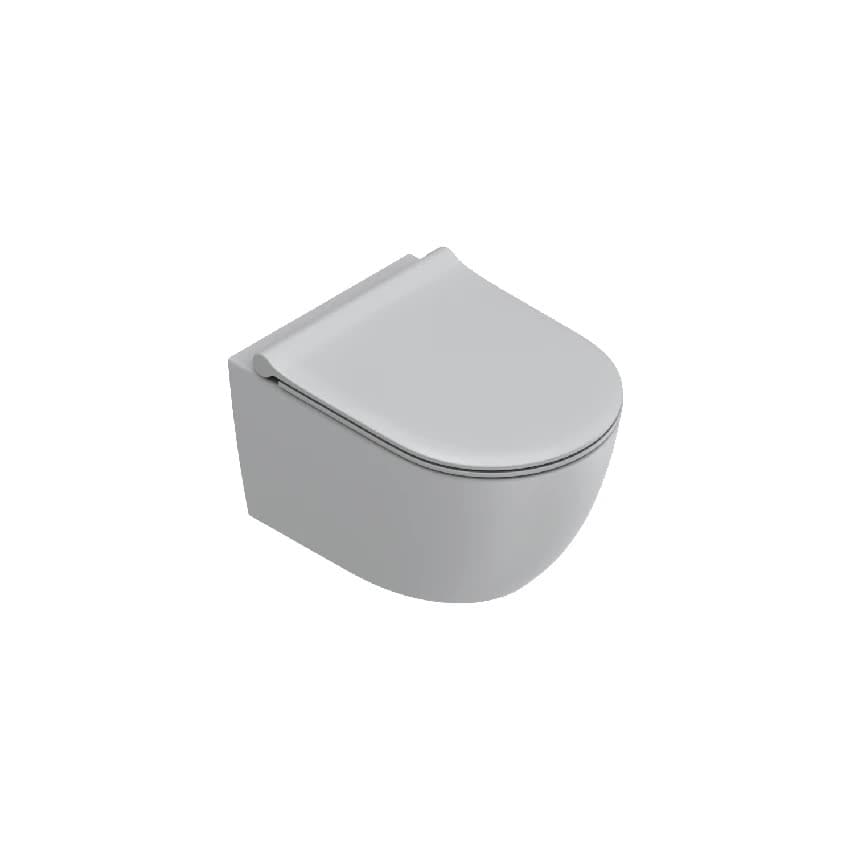 Плитка Catalano Sfera SFERA Унитаз подвесной 50x35 под крепление up-fix. покрытие twinglaze+. смыв silentech. цемент матовый  поверхность матовая