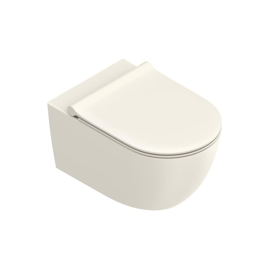 Плитка Catalano Sfera SFERA Унитаз подвесной 55х35 безободковый. покрытие twinglaze+. смыв silentech. lino матовый  поверхность матовая