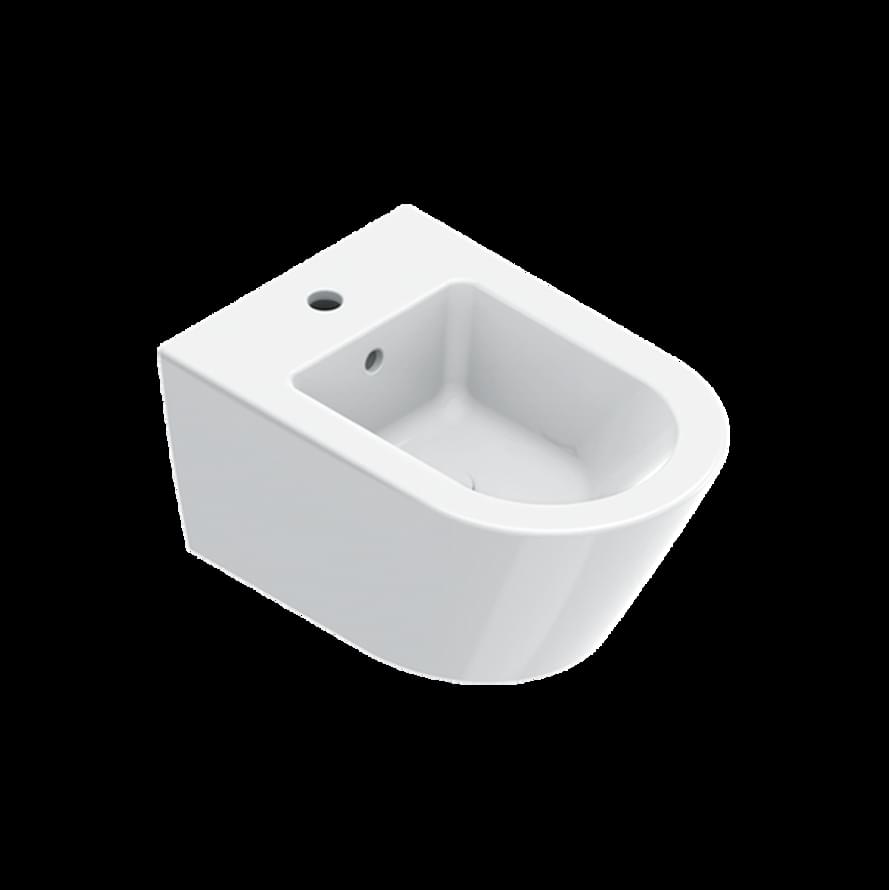 Плитка Catalano Zero ZERO Биде подвесное 55х35. покрытие cataglaze+. белое  поверхность глянец