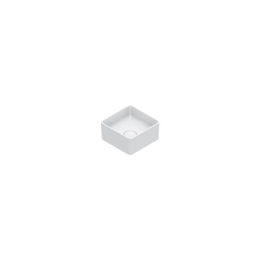 Плитка Catalano Zero ZERO Раковина накладная 25x25 h12. покрытие cataglaze+. белая  поверхность глянец