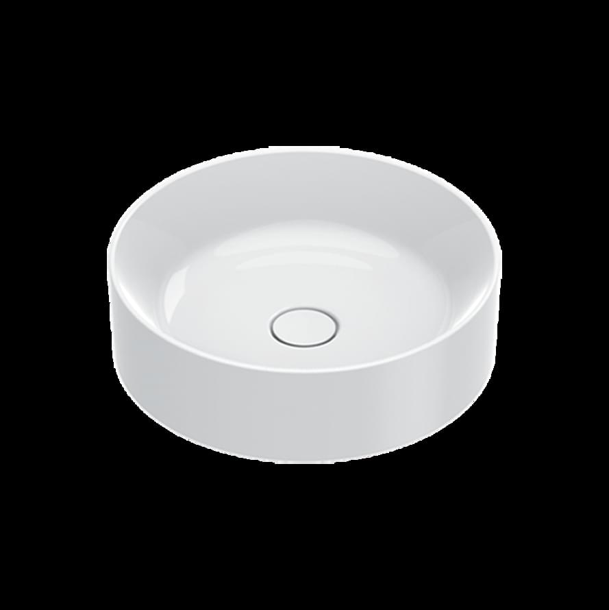 Плитка Catalano Zero ZERO Раковина накладная D45 h13. покрытие cataglaze+. белая  поверхность глянец