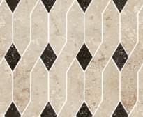 Плитка Century Contact Skill Elegance Mosaico Su Rete 31x34 см, поверхность матовая, рельефная