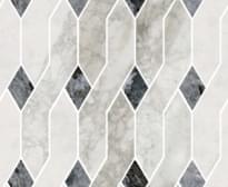 Плитка Century Contact Skill White Mosaico Su Rete 31x34 см, поверхность матовая, рельефная