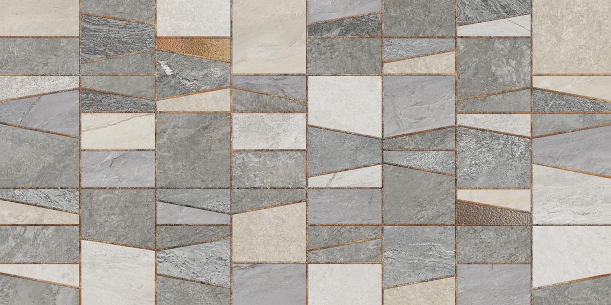 Плитка Century Cristalia Irides Grey Nat 60x120 см, поверхность матовая