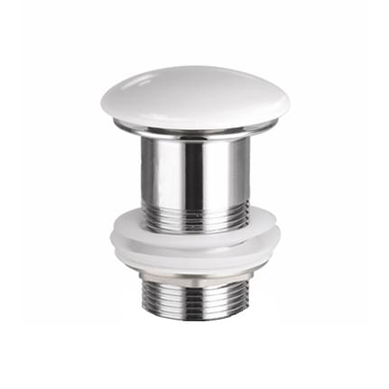 Плитка Ceramicanova Донные Клапаны Донный клапан click-clack без перелива белый  поверхность глянец