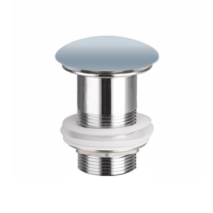 Плитка Ceramicanova Донные Клапаны Донный клапан click-clack без перелива серо-голубой матовый  поверхность матовая