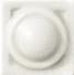 Плитка Ceramiche Grazia Amarcord Tozzetto Diamantato Bianco Matt 3x3 см, поверхность матовая