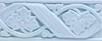 Плитка Ceramiche Grazia Boiserie Gemme Genziana 8x20 см, поверхность глянец, рельефная